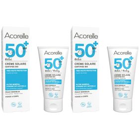 Acorelle Crème Solaire Bébé SPF50+