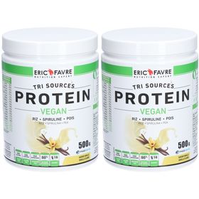 Eric Favre Protéines végétales tri-source, Protein Vegan, Vanille