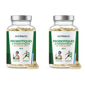 NUTRI&CO Probiotiques et prébiotiques