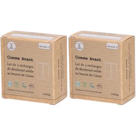 Comme Avant® Recharge de déodorant solide bio au beurre de cacao