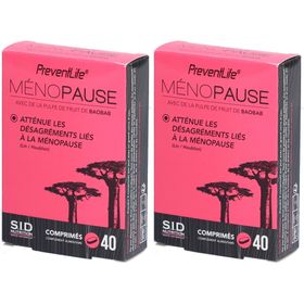 SID Nutrition – PreventLife Ménopause avec baobab, lin et houblon
