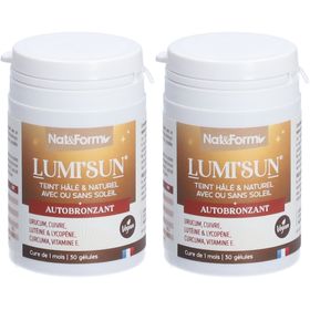 Nat&Form Lumi'Sun® Autobronzant en gélules