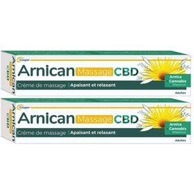 ARNICAN - Crème de massage à base d'arnica, cannabis et millepertuis - Apaisant et relaxant - Tube de 60 ml