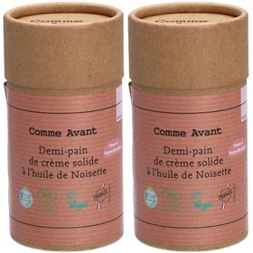 Comme Avant® Demi-pain de crème solide à l'huile de Noisette