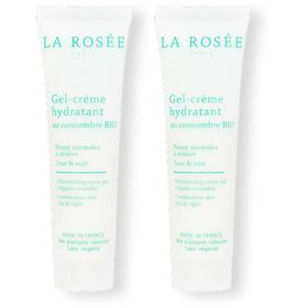 LA ROSEE GEL/CR HYDRATANT PNM 60ML x2