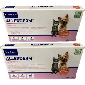 Allerderm® Spot on pour les chats et les petits chiens moins de 10 kg