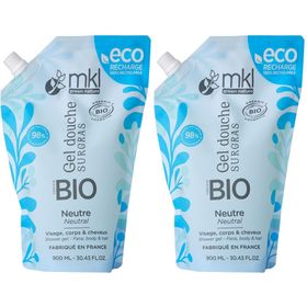 MKL Gel Douche Surgras Bio - Neutre - Eco-Recharge