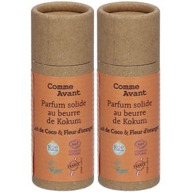 Comme Avant Parfum Naturel solide Lait de Coco & Fleur d’Oranger