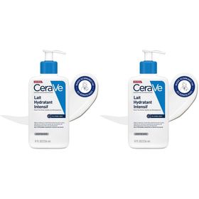 CeraVe Lait Hydratant Intensif Visage et corps peaux sèches à très sèches sujettes aux démangeaisons 236ml