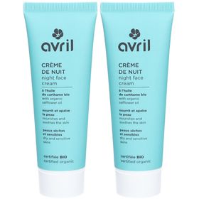 avril Crème de nuit peaux sèches et sensibles