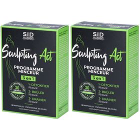 S.I.D Nutrition Sculpting Act Programme Minceur 3 en 1