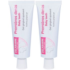 Delabarre gel gingival premières dents