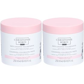 CHRISTOPHE ROBIN PÂTE LAVANTE VOLUMISANTE AUX EXTRAITS DE ROSE