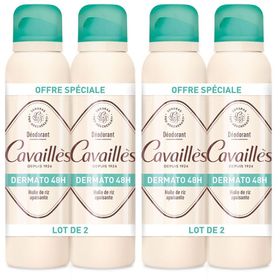 Rogé Cavaillès Anti-transpirant Homme contrôle 48h Spray Lot de 2
