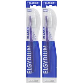 ELGYDIUM Classic Brosse à dents dure