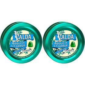 Valda Gommes Sans Sucres Menthe Eucalyptus Adoucit La Gorge 50g