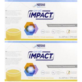 Oral Impact prêt à boire vanille complément péri-opératoire