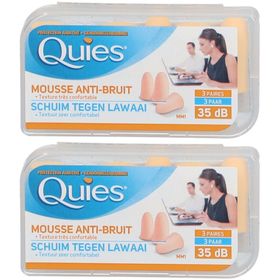 Quies mousse chair bouchons auriculaire