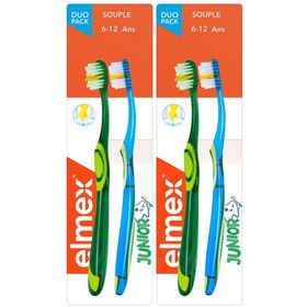 elmex® JUNIOR Brosse à dents 6-12 ans