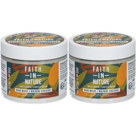 FAITH IN NATURE® Masque cheveux beurre de karité et Argan