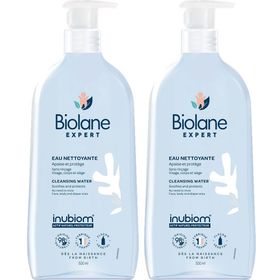 Biolane Expert - Eau Nettoyante Sans Rinçage - Peaux Sensibles - 500ml