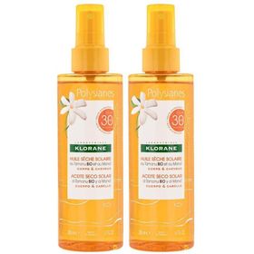 KLORANE Huile Sèche Solaire au Monoï et Tamanu BIO SPF30 Corps & cheveux