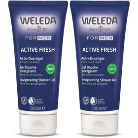 WELEDA For Men Active Fresh Gel Douche Energisant Bio