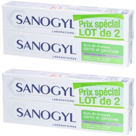 Sanogyl Bi Protect dentifrice soin complet dents et gencives
