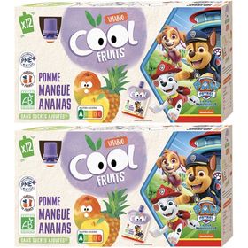 Vitabio COOL FRUITS LA PAT' PATROUILLE POMME MANGUE ANANAS +3 ans