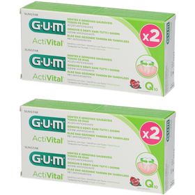 GUM ACTIVITAL GEL DENT 75MLX2 x2
