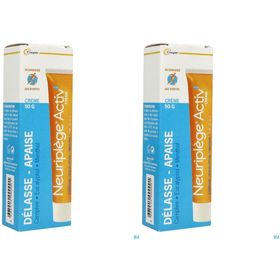 NEURIPLÈGE ACTIV' CRÈME CHAUFFANTE - Crème de massage chauffante.  - tube 50 g x2