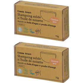 Comme Avant Shampoing bio solide enrichi en huile d'argan