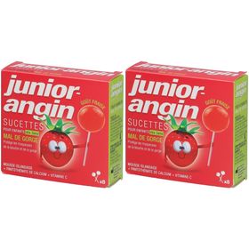 JUNIOR ANGIN SUCETTE 8 x2
