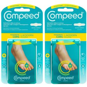 COMPEED CORS HYDRATANT - Pansement hydrocolloïde, adhésif, hydratant, spécial cors. médium