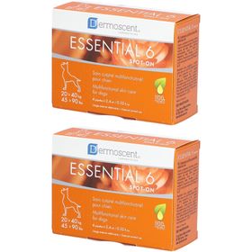 ESSENTIAL 6 DERMOSCENT SPOT ON CHIEN - Spot-on, soin dermocosmétique pour grand chien.  -