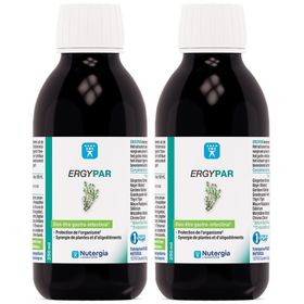 ERGYPAR - Solution buvable, complément alimentaire à base de plantes et d'oligoéléments. x