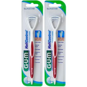 GUM GRATTE LANGUE - Gratte-langue double action  - unité x2