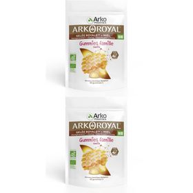 ARKOROYAL GUMMIES FAMILLE BIO - Gummies, complément alimentaire à base de gelée royale lyo