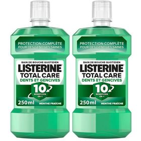 LISTERINE TOTAL CARE DENTS ET GENCIVES BAIN DE BOUCHE - Bain de bouche fluoré, menthe fraî