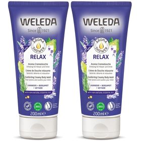 WELEDA RELAX CRÈME DE DOUCHE - Crème de douche relaxante.  - tube 200 ml x2