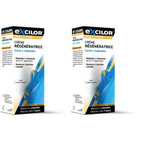 Excilor Soin des Pieds Crème Régénératrice Crème podologique régénératrice. tube 50 ml x2