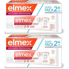 ELMEX ANTICARIES PROFESSIONAL ORTHO DENTIFRICE - Dentifrice fluoré anticarie.  - tube 2 x