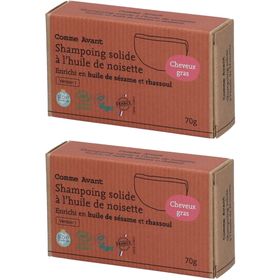 Comme Avant Shampoing solide bio enrichi en huile de sésame