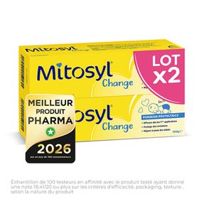 Mitosyl Change Pommade Protectrice pour change bébé - 2 Tubes 100g