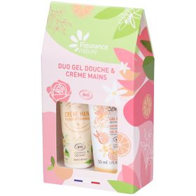 FLEURANCE Duo Gel Douche et Crème Mains Agrumes & Fleur d'Oranger