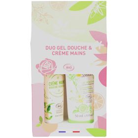 FLEURANCE Duo Gel Douche et Crème Mains Verveine
