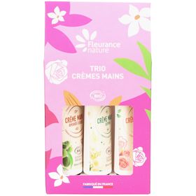 FLEURANCE Trio Crèmes Mains