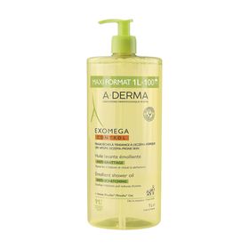 A DERMA Exomega Control Huile Lavante Emolliente Anti-Grattage