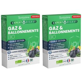Santarome BIO Expert Digest Gaz & Ballonnements charbon actif