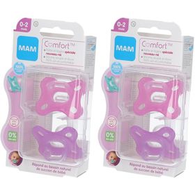 MAM Comfort 0-2 - Sucette en silicone